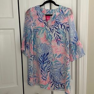 Lily Pulitzer 100% silk dress